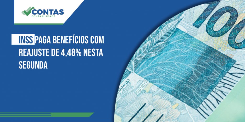 INSS paga benefícios com reajuste de 4,48% nesta segunda